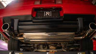 1996 Acura NSX in Formula Red over Tan