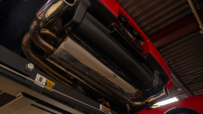 1996 Acura NSX in Formula Red over Tan