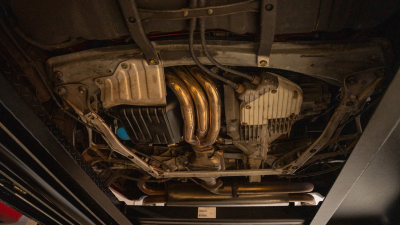 1996 Acura NSX in Formula Red over Tan