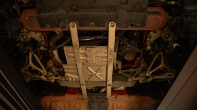 1996 Acura NSX in Formula Red over Tan