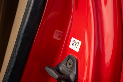 1996 Acura NSX in Formula Red over Tan