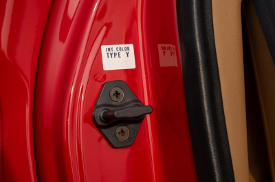 1996 Acura NSX in Formula Red over Tan