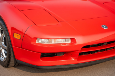 1996 Acura NSX in Formula Red over Tan