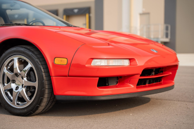 1996 Acura NSX in Formula Red over Tan