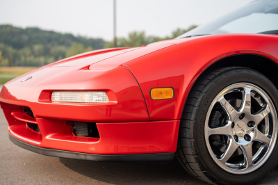 1996 Acura NSX in Formula Red over Tan