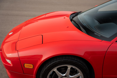 1996 Acura NSX in Formula Red over Tan