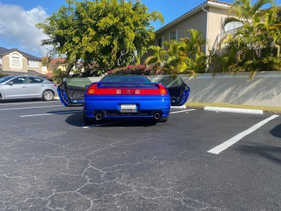 2004 Acura NSX in Long Beach Blue over Blue