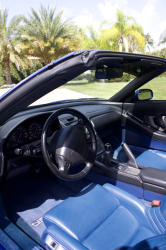 2004 Acura NSX in Long Beach Blue over Blue