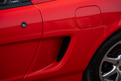 1996 Acura NSX in Formula Red over Tan