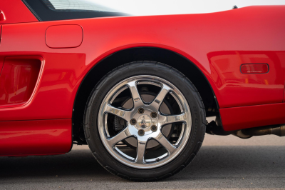 1996 Acura NSX in Formula Red over Tan