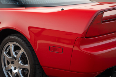 1996 Acura NSX in Formula Red over Tan