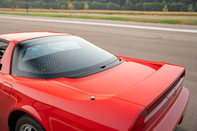 1996 Acura NSX in Formula Red over Tan