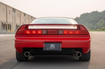 1996 Acura NSX in Formula Red over Tan