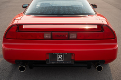 1996 Acura NSX in Formula Red over Tan