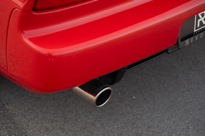 1996 Acura NSX in Formula Red over Tan