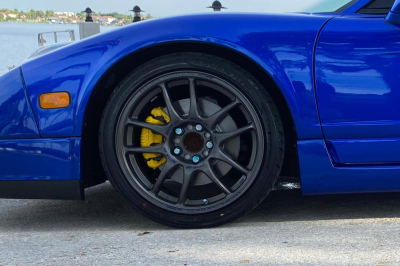 2004 Acura NSX in Long Beach Blue over Blue
