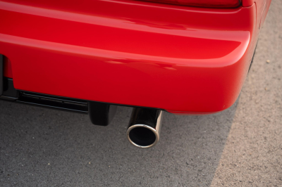 1996 Acura NSX in Formula Red over Tan