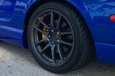 2004 Acura NSX in Long Beach Blue over Blue