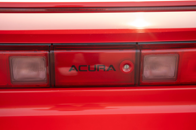 1996 Acura NSX in Formula Red over Tan