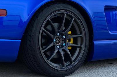 2004 Acura NSX in Long Beach Blue over Blue