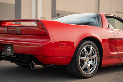 1996 Acura NSX in Formula Red over Tan