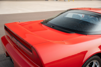 1996 Acura NSX in Formula Red over Tan