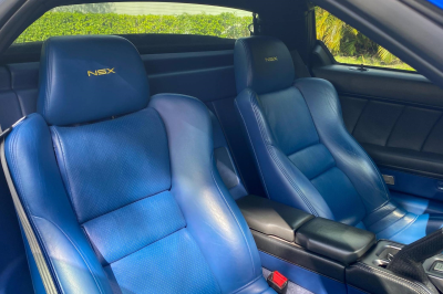 2004 Acura NSX in Long Beach Blue over Blue