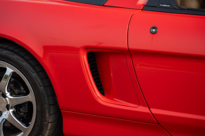 1996 Acura NSX in Formula Red over Tan