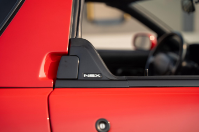 1996 Acura NSX in Formula Red over Tan