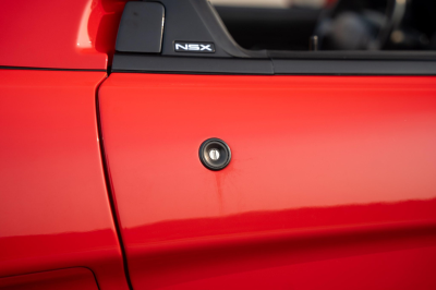 1996 Acura NSX in Formula Red over Tan