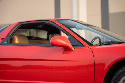 1996 Acura NSX in Formula Red over Tan