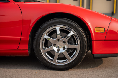 1996 Acura NSX in Formula Red over Tan