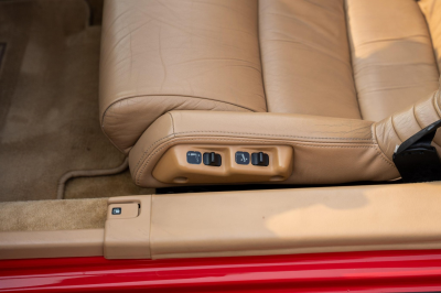 1996 Acura NSX in Formula Red over Tan