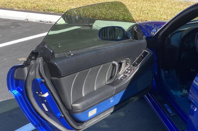 2004 Acura NSX in Long Beach Blue over Blue