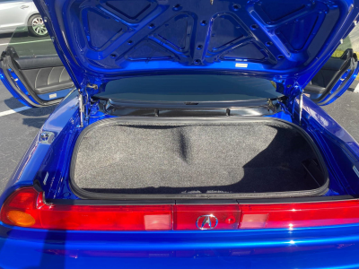 2004 Acura NSX in Long Beach Blue over Blue