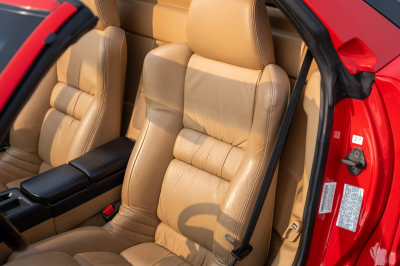 1996 Acura NSX in Formula Red over Tan