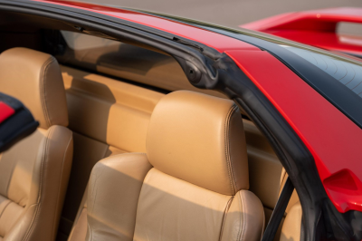 1996 Acura NSX in Formula Red over Tan