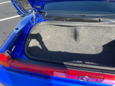 2004 Acura NSX in Long Beach Blue over Blue