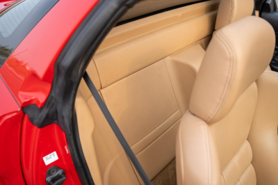 1996 Acura NSX in Formula Red over Tan