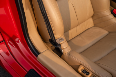 1996 Acura NSX in Formula Red over Tan