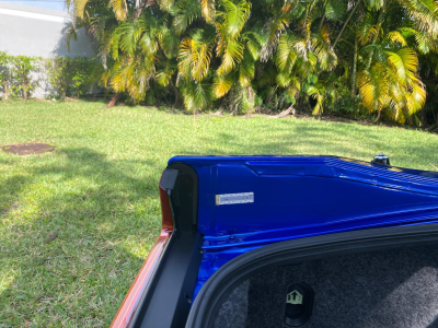 2004 Acura NSX in Long Beach Blue over Blue