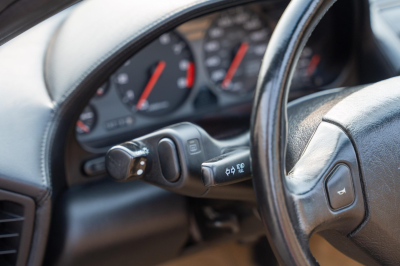 1996 Acura NSX in Formula Red over Tan