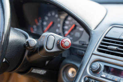 1996 Acura NSX in Formula Red over Tan