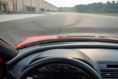 1996 Acura NSX in Formula Red over Tan