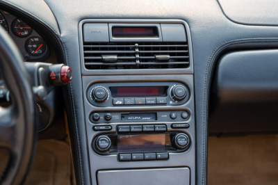 1996 Acura NSX in Formula Red over Tan