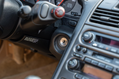 1996 Acura NSX in Formula Red over Tan
