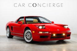 1996 Acura NSX in Formula Red over Tan