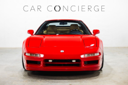 1996 Acura NSX in Formula Red over Tan