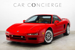 1996 Acura NSX in Formula Red over Tan