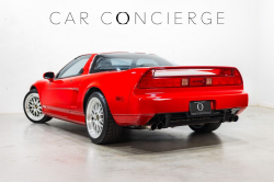 1996 Acura NSX in Formula Red over Tan